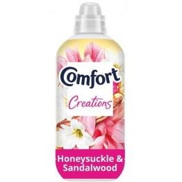 COMFORT HONEYSUCKLE sausmedžio ir sandalmedžio kvapo audinių minkštiklis 900 ml